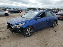 KIA salvage cars for sale: 2019 KIA Forte FE