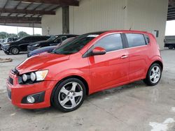 Salvage cars for sale at Homestead, FL auction: 2013 Chevrolet Sonic LTZ