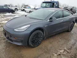 Tesla salvage cars for sale: 2018 Tesla Model 3