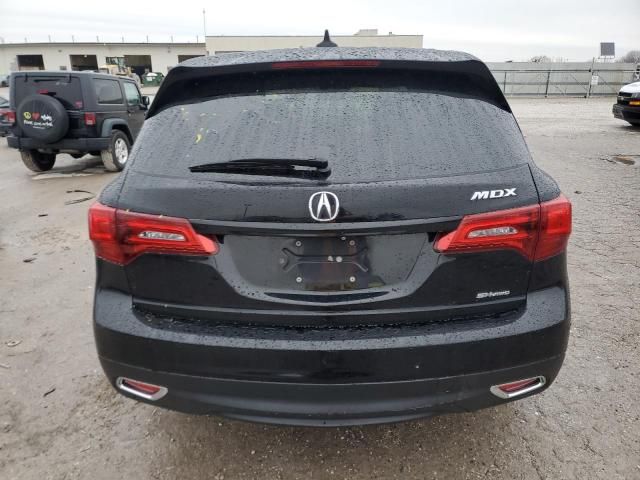 2016 Acura MDX Technology