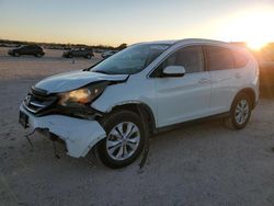 Salvage cars for sale from Copart San Antonio, TX: 2012 Honda CR-V EXL