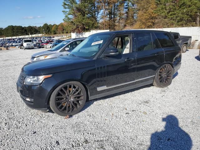 2015 Land Rover Range Rover Supercharged