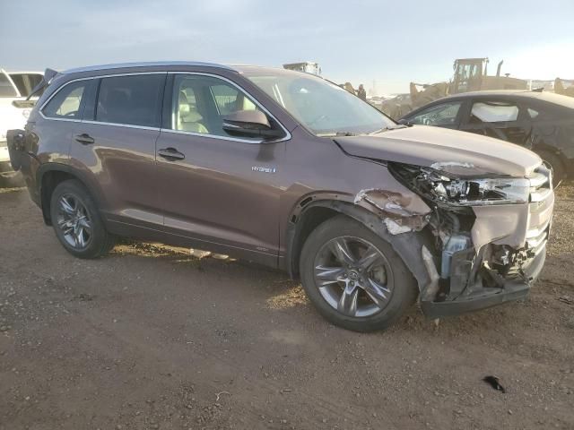 2017 Toyota Highlander Hybrid Limited