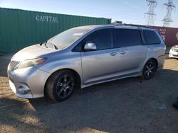 Salvage cars for sale at Elgin, IL auction: 2011 Toyota Sienna Sport