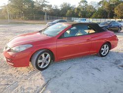 Toyota Camry Sola salvage cars for sale: 2008 Toyota Camry Solara SE