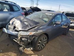 Vehiculos salvage en venta de Copart Elgin, IL: 2014 Honda Civic EXL