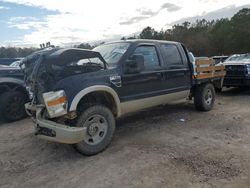 Salvage trucks for sale at Gaston, SC auction: 2008 Ford F250 Super Duty