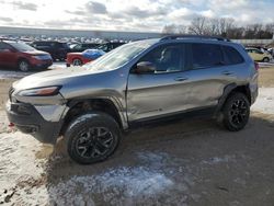 Salvage cars for sale at Davison, MI auction: 2016 Jeep Cherokee Trailhawk