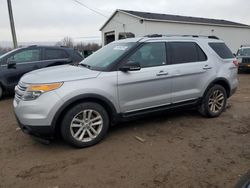 Salvage cars for sale at Portland, MI auction: 2015 Ford Explorer XLT