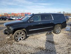 Cadillac Escalade salvage cars for sale: 2015 Cadillac Escalade ESV Luxury