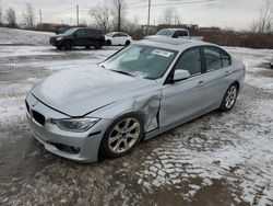 Salvage cars for sale at Montreal Est, QC auction: 2013 BMW 328 XI