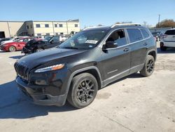 Salvage cars for sale at Wilmer, TX auction: 2015 Jeep Cherokee Latitude