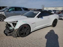 Salvage cars for sale at Kansas City, KS auction: 2022 Chevrolet Camaro LS