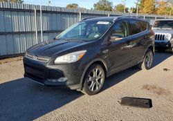 Salvage cars for sale at Shreveport, LA auction: 2014 Ford Escape Titanium