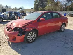 Vehiculos salvage en venta de Copart Knightdale, NC: 2013 Toyota Corolla Base