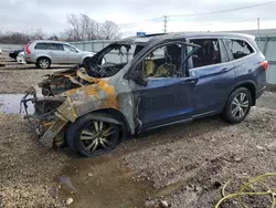 Salvage cars for sale at Chicago Heights, IL auction: 2018 Honda Pilot EXL