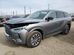 Salvage cars for sale at Los Angeles, CA auction: 2024 Infiniti QX60 Pure