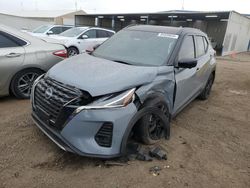 Salvage cars for sale at Brighton, CO auction: 2022 Nissan Kicks SR