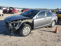 Salvage cars for sale at Houston, TX auction: 2012 Honda Accord LX