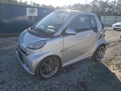 Smart salvage cars for sale: 2009 Smart Fortwo Passion