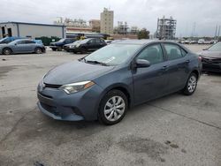 Salvage cars for sale from Copart New Orleans, LA: 2016 Toyota Corolla L