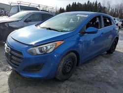 Salvage cars for sale from Copart Leroy, NY: 2017 Hyundai Elantra GT