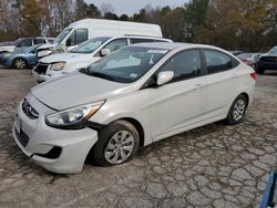 Hyundai salvage cars for sale: 2016 Hyundai Accent SE