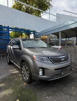 KIA salvage cars for sale: 2015 KIA Sorento SX