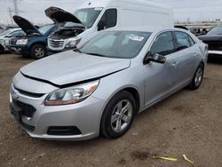 Chevrolet salvage cars for sale: 2015 Chevrolet Malibu LS