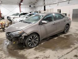 Toyota Corolla l salvage cars for sale: 2017 Toyota Corolla L