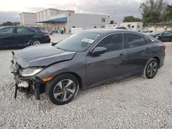 Vehiculos salvage en venta de Copart Opa Locka, FL: 2019 Honda Civic LX