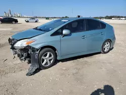 Salvage cars for sale from Copart New Braunfels, TX: 2013 Toyota Prius