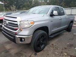 Toyota salvage cars for sale: 2017 Toyota Tundra Double Cab SR