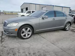 Mercedes-Benz s-Class salvage cars for sale: 2012 Mercedes-Benz S 550 4matic