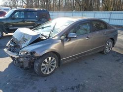 Salvage cars for sale at Glassboro, NJ auction: 2010 Honda Civic EXL