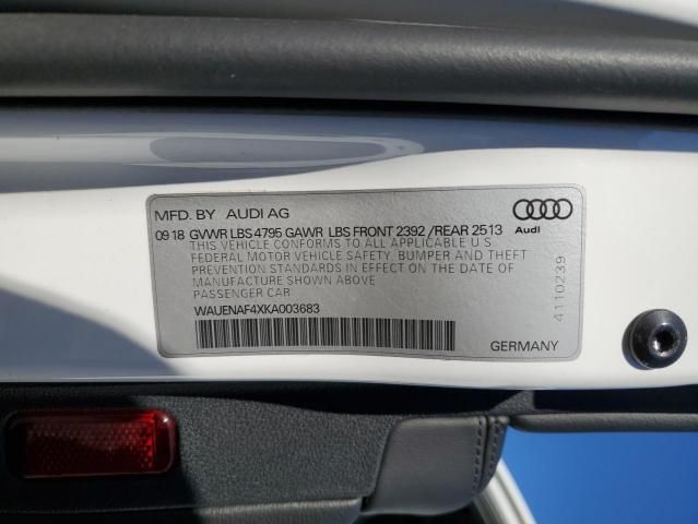 2019 Audi A4 Premium Plus