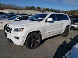 Salvage cars for sale at Exeter, RI auction: 2015 Jeep Grand Cherokee Laredo