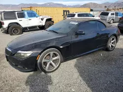 Salvage cars for sale at Mentone, CA auction: 2008 BMW 650 I