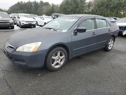 Honda salvage cars for sale: 2007 Honda Accord SE