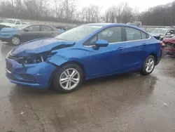 Salvage cars for sale at Ellwood City, PA auction: 2017 Chevrolet Cruze LT