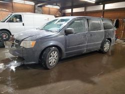 Salvage cars for sale at Ebensburg, PA auction: 2014 Dodge Grand Caravan SE