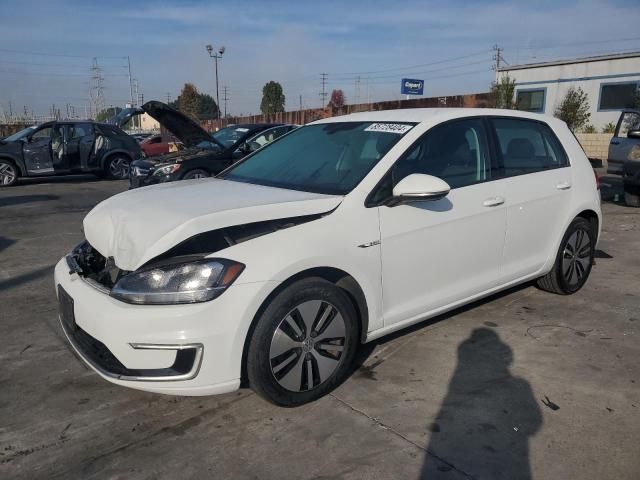 2018 Volkswagen E-GOLF SE