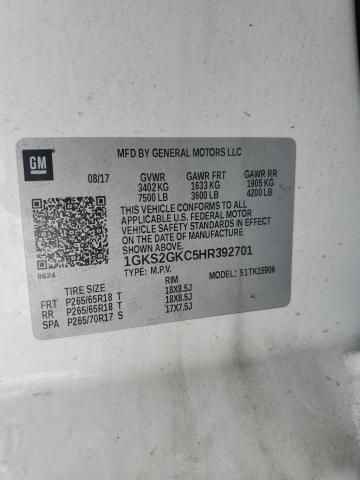 2017 GMC Yukon XL K1500 SLT