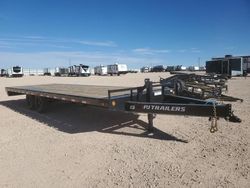 Salvage trucks for sale at Andrews, TX auction: 2024 PJ 2024 Pbas  Trailer