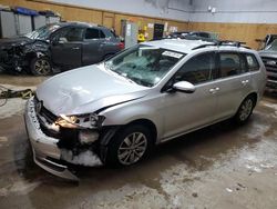 Salvage cars for sale at Kincheloe, MI auction: 2016 Volkswagen Golf Sportwagen S