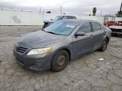 Salvage cars for sale at Van Nuys, CA auction: 2011 Toyota Camry Base