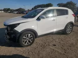 Salvage cars for sale at San Diego, CA auction: 2015 KIA Sportage LX