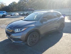 Salvage cars for sale at Savannah, GA auction: 2021 Honda HR-V Sport