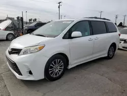 Toyota salvage cars for sale: 2019 Toyota Sienna XLE