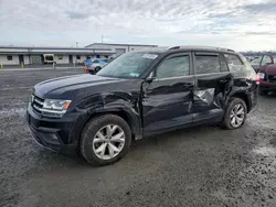 Salvage cars for sale at Lumberton, NC auction: 2018 Volkswagen Atlas SE